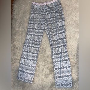 Snowflake holiday pajama pants